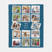 Benutzerdefinierter 14-Fotomaterial mit benutzerde Fleecedecke (Vorderseite)