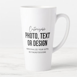 Benutzerdefinierter 17 oz Latte-Becher   Personali Milchtasse