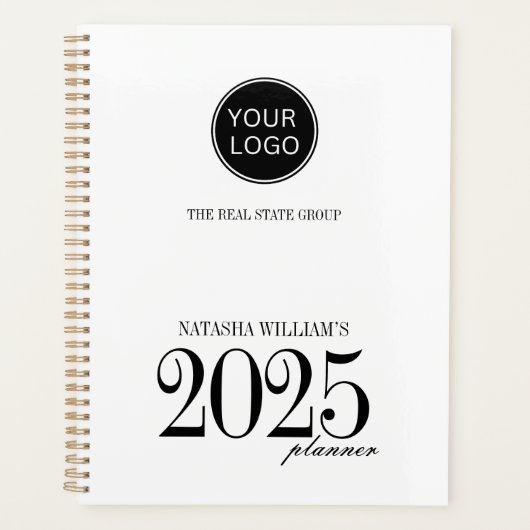 Benutzerdefinierter 2025-Planer mit einfachem Firm Planer (Vorderseite)