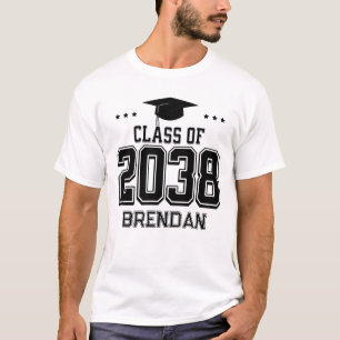 Benutzerdefinierter 2038 Handprint-Keepsake für di T-Shirt
