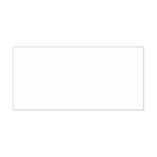 Benutzerdefinierter 2,9" x 1,4" Stempel