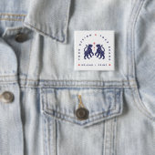 Benutzerdefinierter 2"-Button | Design-Upload Quad Button (Beispiel)