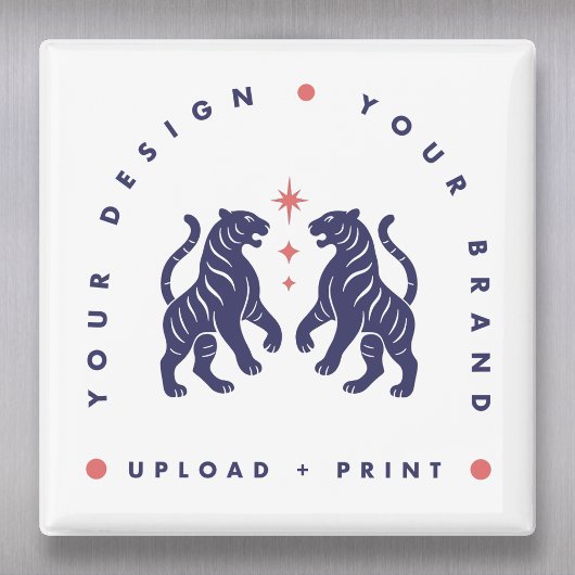 Benutzerdefinierter 2" Magnet | Design-Upload Kühl