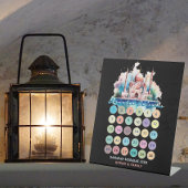 Benutzerdefinierter 30 Tage Ramadan-Kalender Sockelschild