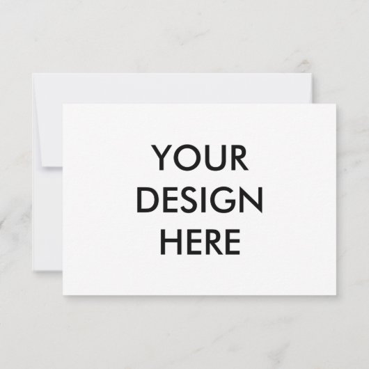 Benutzerdefinierter 3.5-x5" Horizontaler Antwortka Dankeskarte (Rückseite)