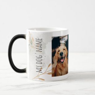 Benutzerdefinierter 3-Foto-Collage-Hund-Gedenk-Kaf Verwandlungstasse