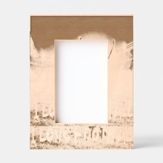 Benutzerdefinierter 4" x 6" Bilderrahmen, Rahmenst Geätzte Rahmen