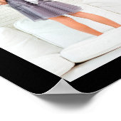 Benutzerdefinierter 5-Foto-Personalisierter Collag Poster (Ecke)