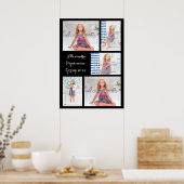 Benutzerdefinierter 5-Foto-Personalisierter Collag Poster (Küche)