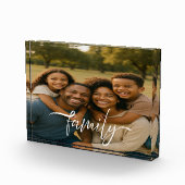 Benutzerdefinierter 5" x 7" Acryl-Fotoblock Fotoblock (Rechts)