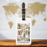 Benutzerdefinierter 6-Foto-Name Gepäckanhänger<br><div class="desc">Reisen Sie stilvoll mit diesem individuellen 6-Foto Gepäckanhänger, der sich perfekt eignet, um Ihre Lieblingssendungen zu präsentieren. Personalisieren Sie es mit bis zu sechs Ihrer hochgeschätzten Fotos und Ihrem Namen, um ein funktionales und dennoch bedeutsames Accessoire zu schaffen. Aus langlebigen Materialien gefertigt, stellt das Etikett sicher, dass Ihre Taschen leicht...</div>