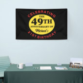 Benutzerdefinierter 70. Geburtstags-Spaß Banner (Messeveranstaltung)
