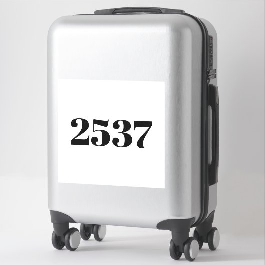 Benutzerdefinierter Abfall recycle die Adresse der Aufkleber (Koffer)