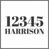 Benutzerdefinierter Abfallmüll, recycelnd Nummer d Aufkleber (Vorderseite)