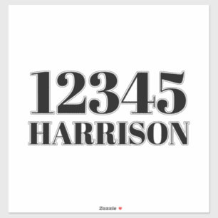 Benutzerdefinierter Abfallmüll, recycelnd Nummer d Aufkleber