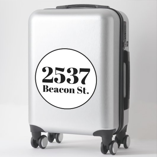 Benutzerdefinierter Abfallmüll, recycelnd Nummer d Aufkleber (Koffer)