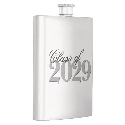 Benutzerdefinierter Abschluss | Einfaches Jahr und Flachmann (Rechts)