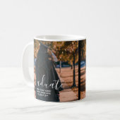 Benutzerdefinierter Abschluss-Foto-Becher Kaffeetasse (Vorderseite Links)