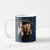 Benutzerdefinierter Abschluss-Fotomug Gratulation Kaffeetasse (Links)