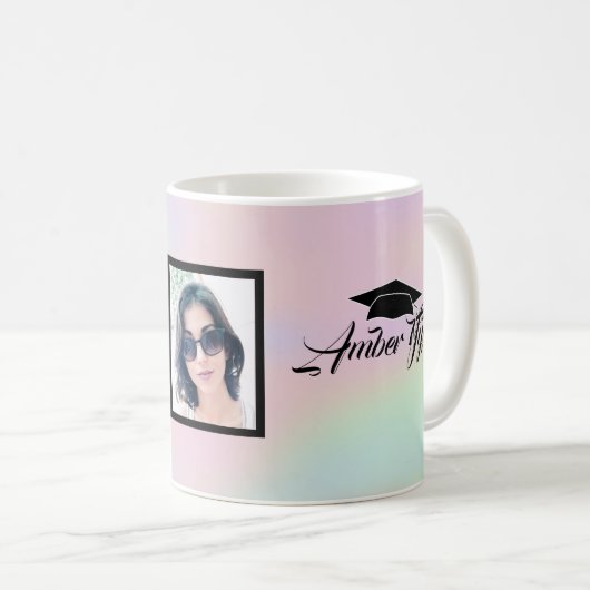 Benutzerdefinierter Abschluss Kaffeetasse (VorderseiteRechts)