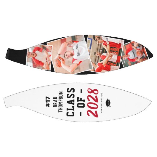 Benutzerdefinierter Abschluss Senior-Foto Basketball (Panele)