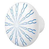 Benutzerdefinierter Abstrakter Knopf Keramikknauf (Rechts)