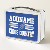 Benutzerdefinierter ADD-NAME Länderlaufender Metall Brotdose (Rückseite)