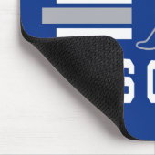 Benutzerdefinierter ADD-NAME Länderlaufender Mousepad (Ecke)