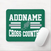 Benutzerdefinierter ADD-NAME Länderlaufender Mousepad (Mit Mouse)