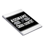 Benutzerdefinierter ADD-NAME Länderlaufender Notizblock (Rechte Seite)