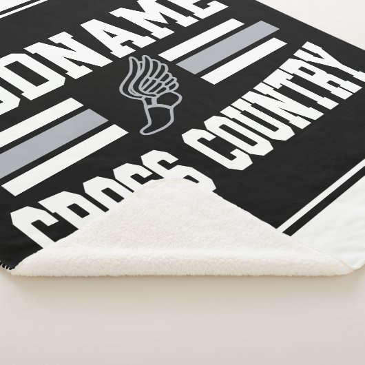 Benutzerdefinierter ADD-NAME Länderlaufender Sherpadecke (3/4)