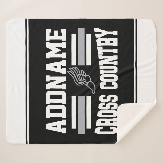 Benutzerdefinierter ADD-NAME Länderlaufender Sherpadecke (Vorderseite (Horizontal))