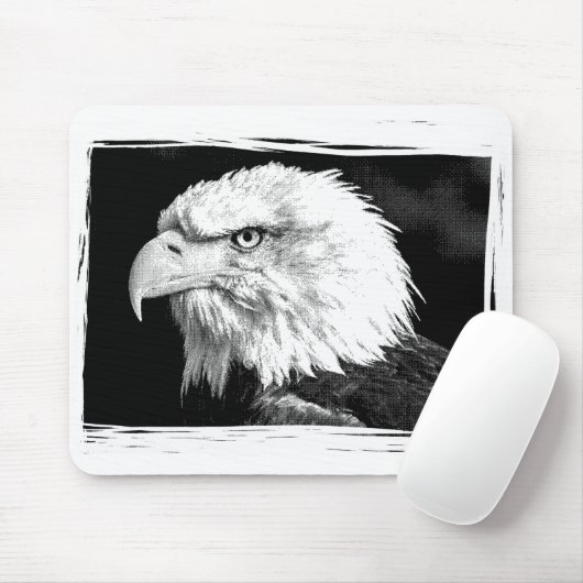 Benutzerdefinierter Adler Moderner Pop Art Picture Mousepad (Mit Mouse)