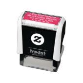 Benutzerdefinierter Adressname Telefonfarben Selbs Permastempel (Produkt)