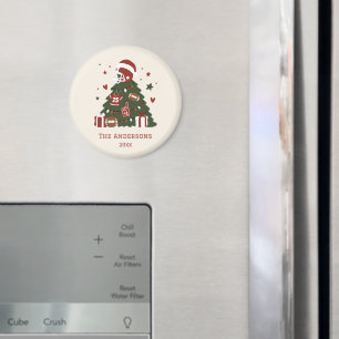 Benutzerdefinierter American Football Weihnachten Magnet