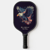Benutzerdefinierter amerikanischer Adler Pickleball Schläger (Vorderseite)