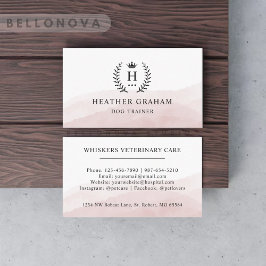 Benutzerdefinierter Anfangs- und Namensbereich Wei Visitenkarte