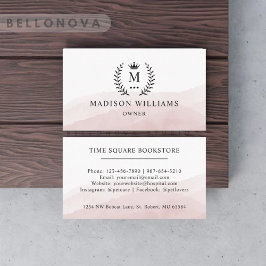 Benutzerdefinierter Anfangs- und Namensbereich Wei Visitenkarte