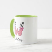 Benutzerdefinierter Anfangsbuchstabe Name Becher | Tasse (Vorderseite Links)