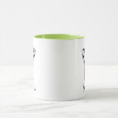 Benutzerdefinierter Anfangsbuchstabe Name Becher | Tasse (Zentrum)