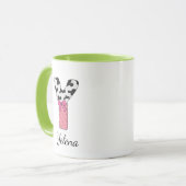 Benutzerdefinierter Anfangsbuchstabe Name Becher | Tasse (Vorderseite Links)
