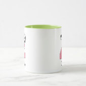 Benutzerdefinierter Anfangsbuchstabe Name Tasse | (Zentrum)