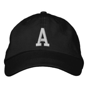 Benutzerdefinierter Anfangsbuchstabe Personalisier Bestickte Baseballkappe