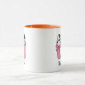 Benutzerdefinierter Anfangsbuchstabe Tasse | Rosa (Zentrum)