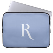 Benutzerdefinierter Anfangsname Eindeutige saubere Laptopschutzhülle (Vorderseite)
