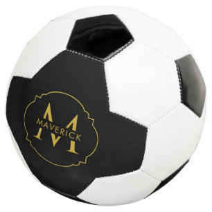 Benutzerdefinierter Anfangsname Elegant Modern Sch Fußball
