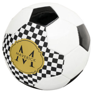 Benutzerdefinierter Anfangsname Elegant Modern Sch Fußball