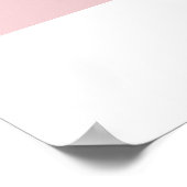 Benutzerdefinierter Anfangsname Personalisiertes K Poster (Ecke)