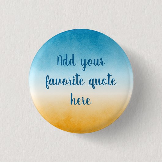 Benutzerdefinierter Angebotsstrand Button (Vorderseite)