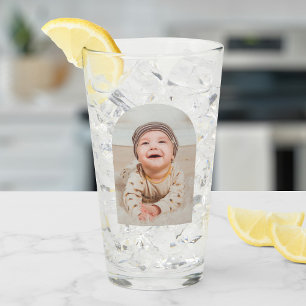 Benutzerdefinierter Arch mit Niedlichen 2 Fotos Glas